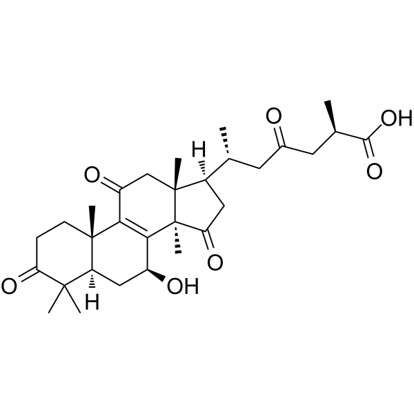 Ganoderic acid C1 Structure